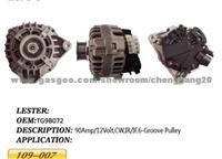 Car Alternator Suitable For Peogeut 206