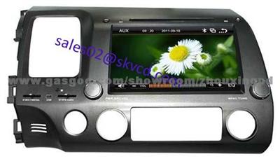HONDA CIVIC Car Dvd Player Gps Navigation Bluetooth Dvbt Isdb-T Tv Radio Stereo