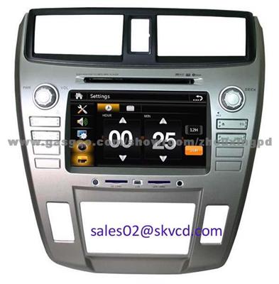 HONDA New City Car Dvd Player Gps Navigation Bluetooth Dvbt Isdb-T Tv Radio Stereo