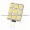 G4 LED Lamp, 9-Piece 5050SMD, 1.8W Power, DC/AC 12V Input, Measures 20 X 30mm