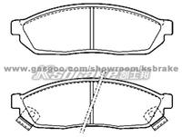 Semi-Metallic Car Brake Pad