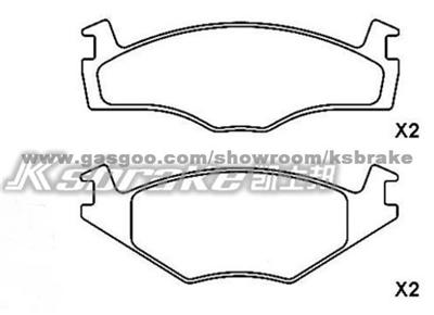 NAO Auto Brake Pads