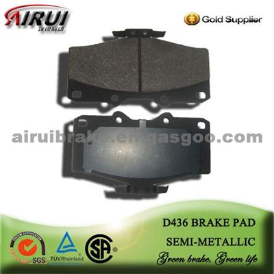 D436 High Performance Semi-Metallic Brake Pad For Toyota Pickup