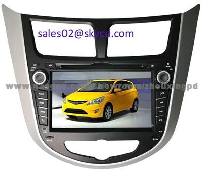 1, 800*480   HYUNDAI VERNA Car Dvd Player With NAVIGATION