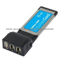 Autodiagnosticobd.Com 1394a+ Usb ExpressCard PCMCIA Adapter Card PCMCIA Controller