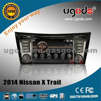 2014 Nissan X-Trail DVD Player With GPS Radio Bluetooth