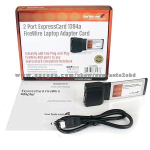 Autodiagnosticobd.Com 2 Port ExpressCard 1394a FireWire Laptop Card PCMCIA Adapter