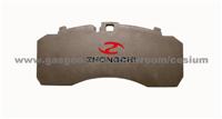 WVA29253 CV/Brake Pads Cast Iron Backing Plate