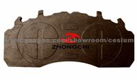 CV/Brake Pads Cast Iron Backing Plate  VOLVO86