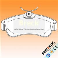 NISSAN Brake Pad D1180 FDB604 WVA21546