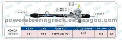 OEM 53601-7B0-P01 HONDAA Power Steering Rack/Powersteering Gear/Power Steering Box For HONDAA ACCORD 2.4 OEM:53601-7B0-P01