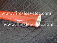 Silicone Coated Knitted Glass Fibre Sleeve