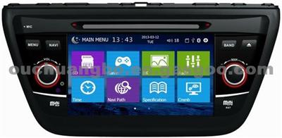 7 Inch Car Multimedia Auto GPS For Suzuki SX4 (2014)