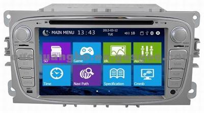 Car Stereo Dvd Gps Bluetooth For Ford Mondeo 2007-2011