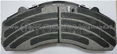 Auto Parts Brake Pad Wva29087 For Scania