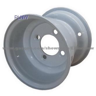 8*7 Golf Kart Steel Wheel Factory Manufactured 4*101.6 PLN601