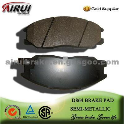 D864 Disc Brake Wheels Pad For Cars--DAEWOO/HYUNDAI/JAC/ROEWE/SSANGTONG