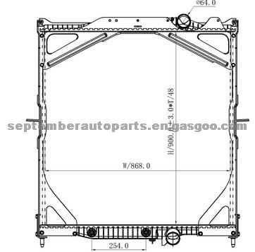 Radiator For Volvo Truck OEM NO.20984815/20516414/1003579