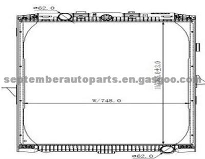 DAF RADIATOR,OEM 1739550 1674136