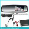 4.3 Inch Car Rear View Mirror With Parking Camera And Adjustable Parking Line