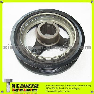 Auto Harmonic Balancer Crankshaft Damper Pulley 24504609 For Buick Century/Regal Chevrolet Impala Lumina