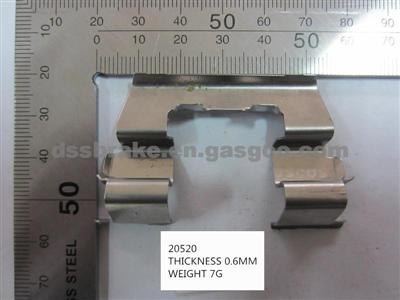 Brake Auto Parts,Brake Pad Clips.Brake Fitting Kits:20520