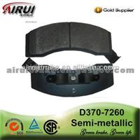 No Noise And Low Dust D370 Semi-Metallic Chevrolet Brake Pad For After Market