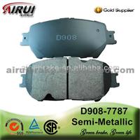 No Noise Auto Front Brake Pad D908-7787(OE NO.:04465-33260)