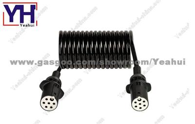 7pin Plug 24V Trailer Cable