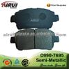 No Noise Auto Brake Pad D990-7695(OE NO.:04465-17100)