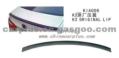 2012 KIA K2 Spoiler Original Lip