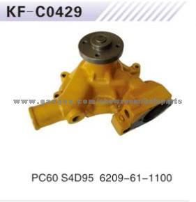 PC60 Excavator Water Pump, S4D95 6209-61-1100