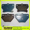 TOYOTA Brake Pad Set TOYOTA YARIS (SCP1_, NLP1_, NCP1_) 1.5 VVT-I TS COROLLA MATRIX VITZ CELICA ECHO 0446652040/0446652020/0446620090/0446652050/0446