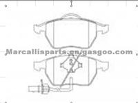 Brake Pad Set, Disc Brake For AUDI 4D0 615 116 AA