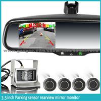 4.3 Inch Car Rear View Mirror Monitor With Bluetooth And Handsfree Car Kit