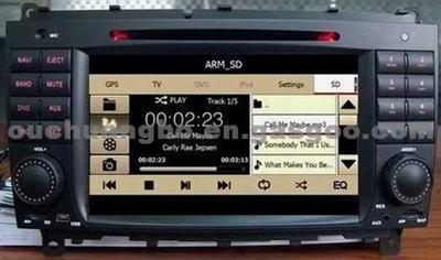 MP4 Media In Mercedes Benz CLS W219 2006-2008 Car Stereo DVD