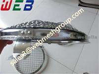 Woven Crimped Wire Mesh Car Lamp Cover