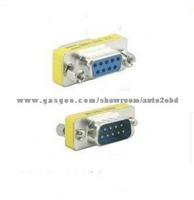 Autodiagnosticobd.Com DB 9Pin Male To Female Adapter RS232 Serial Port Conventer