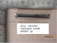 Brake Fitting Kit Stainless Steel Material For D727 BRAKE PAD