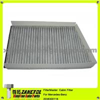 FilterMaster Activated Carbon Cabin Filter For Mercedes-Benz 2038300118