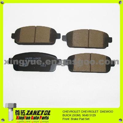 Auto Front Brake Pad For Chevrolet Optra Lacetti Nubira Buick Excelle Daewoo Optra Lacetti Nubira 96405129 96349060 96495227