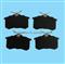 BRAKE PAD FACTORY,SEMI-METALLIC BRAKE PAD:D340 - img2