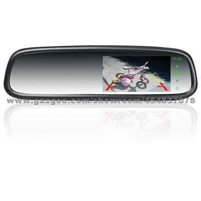 Autoparts High Definition 2014 NEW DESIGN!!! Hands-Free Bluetooth Car Rearview Mirror With CE, FCC, ROHS