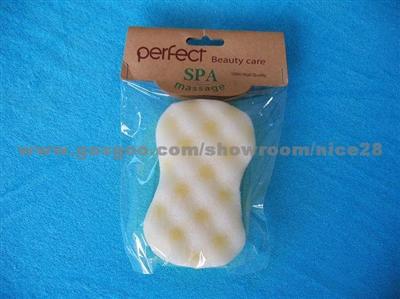 PVA Chamois Block Foam/Net Bath Sponge/Deep Cleaning Face Wash