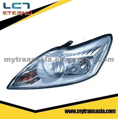 HOT SALE!!HIGH QUALITY CAR HEAD LAMPS AUTO HEADLIGHTS 7LINES FORD FOCUS 2009 L 8M51-13100 R 8M51-13101