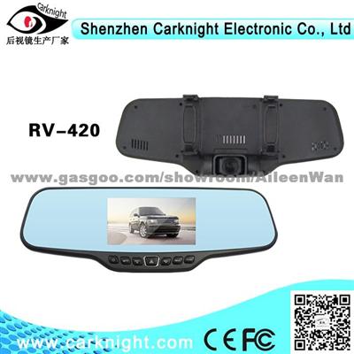4.3 Inch 1080P Full HD DVR Mirror
