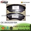 High Quality Front Brake Pad Set D1574-8784 (OE NO.: UMY1-33-23ZA )