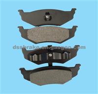 Wholesale High Performance Semi-Metallic Ceramic Brake Pad D641 For Chrysler Dodge Plymouth