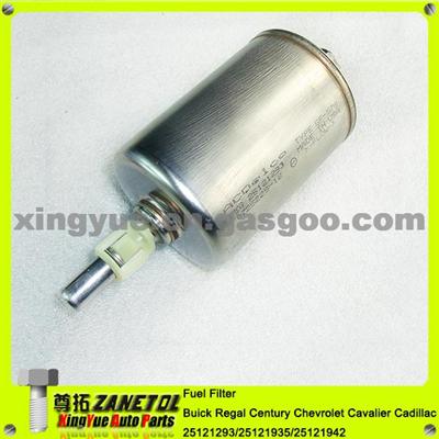 Fuel Filter Buick Cadillac Regal Century Chevrolet Cavalier Cadillac 25121293/25121935/25121942