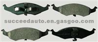 Brake Pad For DODGE D633-7511A
